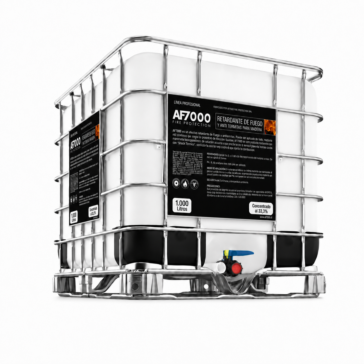 AF7000 Ignífugo para Madera y Antitermitas 1.000 Lt (33.3% Conc.)