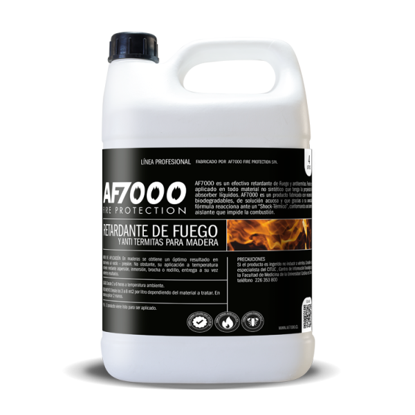 AF7000 Ignífugo para Madera y Antitermitas 4 Lt (Diluido)