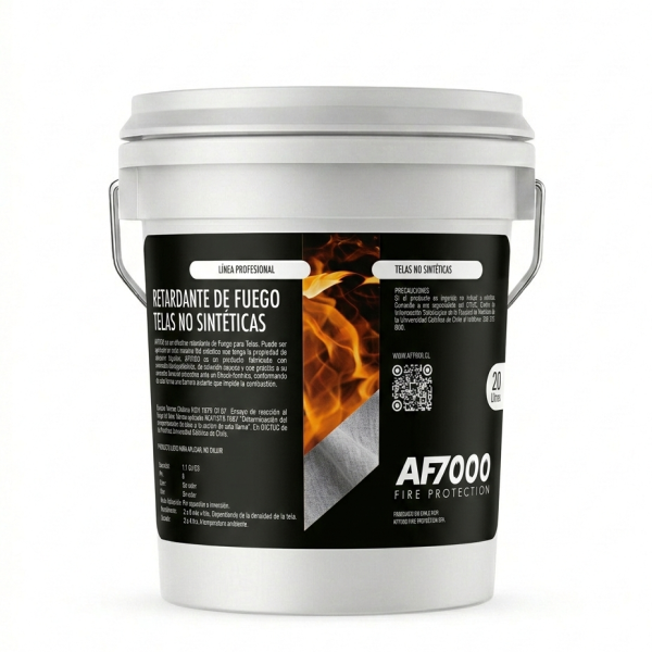 AF7000 Ignífugo para Telas No Sintéticas 20 Lt (Diluido)